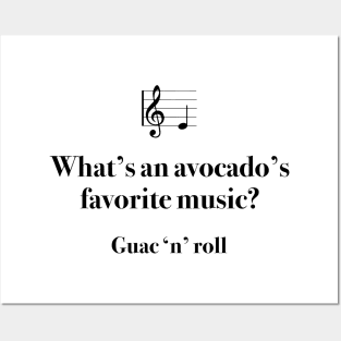 What's an Avocado's Favorite Music? Posters and Art